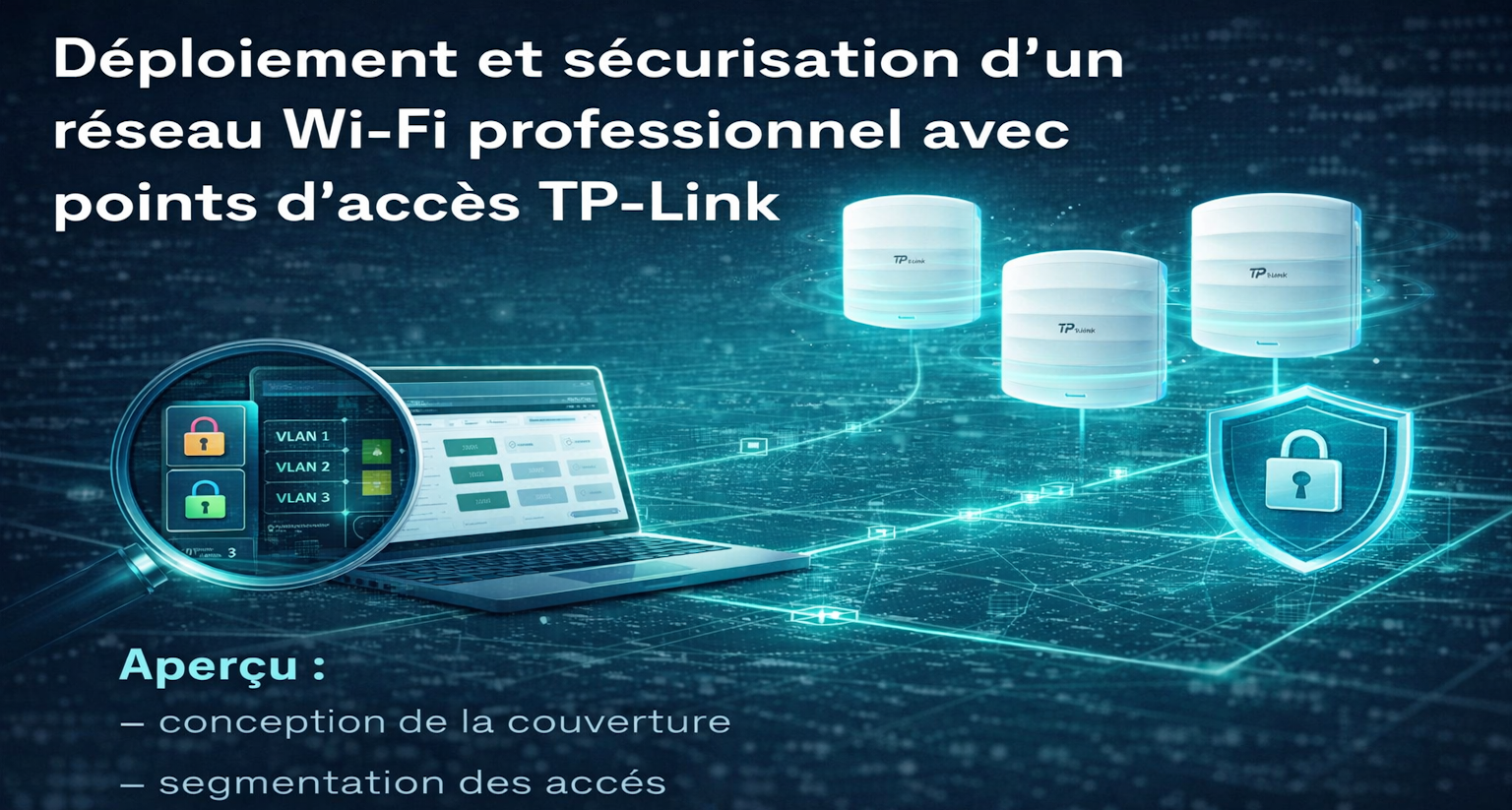 Illustration projet Wi-Fi professionnel